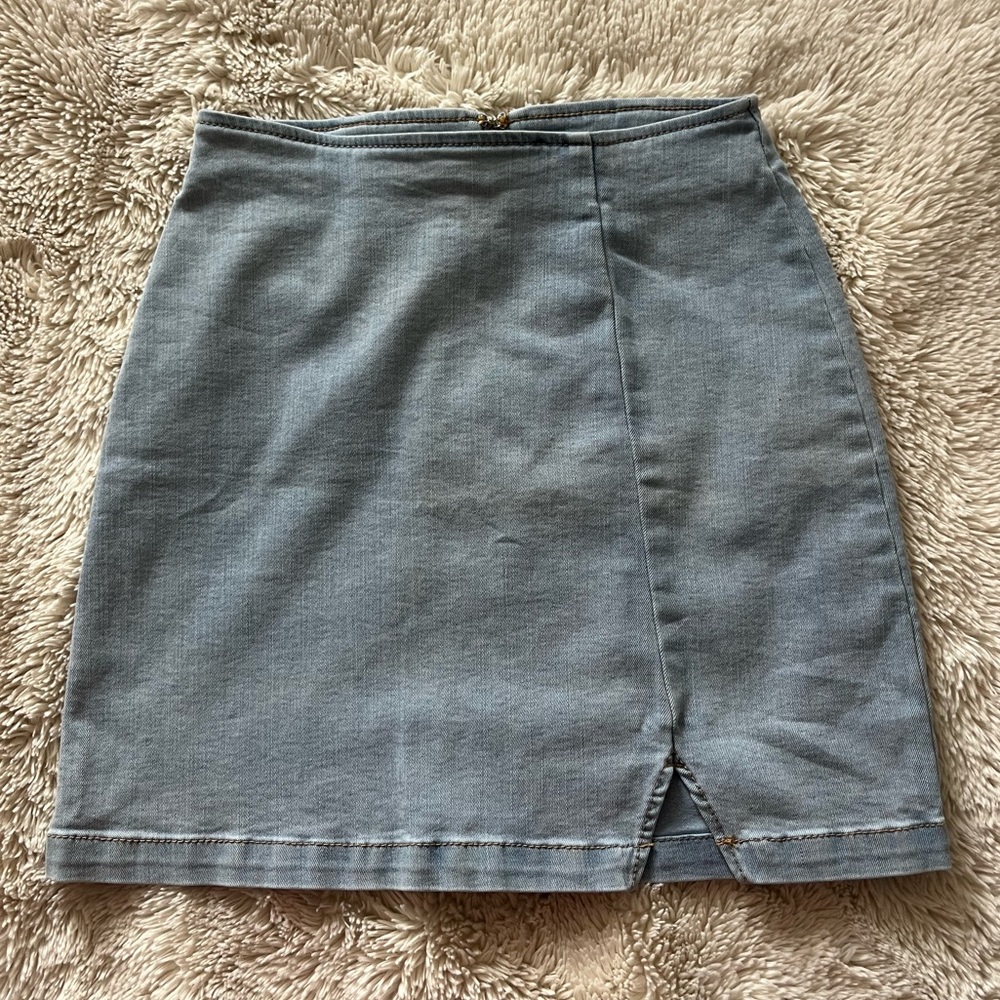 Denim Mini Skirt Size 00